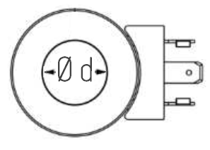 Wymiar cewki Atos 12VDC
