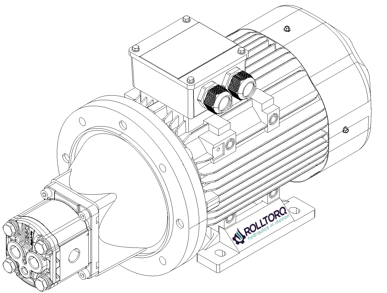 Zespół pompowy - widok