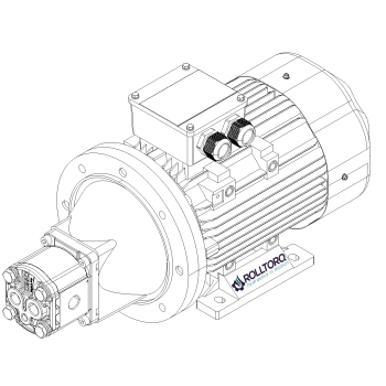 Zespół pompowy zębaty ZP