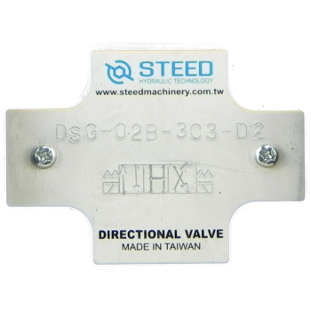 Tabliczka DSG-02B-3C3-D2 / Name plate of DSG-02B-3C3-D2