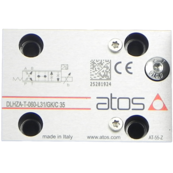 Tabliczka zaworu DLHZA-T-060-L31/GK/C / Name plate of DLHZA-T-060-L31/GK/C