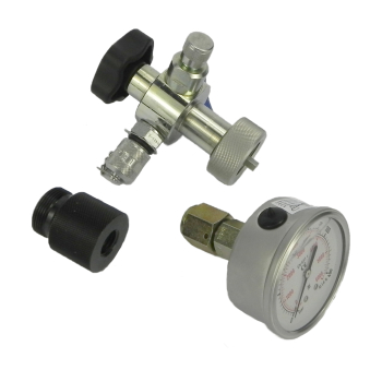 Głowica do napełniania akumulatorów - części / Parts of gas charging device