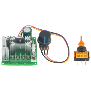 Moduł PWM z włącznikiem, 12 VDC / PWM controller with switch, 12 VDC