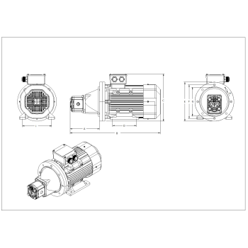 Zespół pompowy zębaty ZP - 3 rzuty
