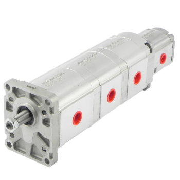 Pompa zębata 23+8+8+8 cm3 / Gear pump, 23+8+8+8 cc