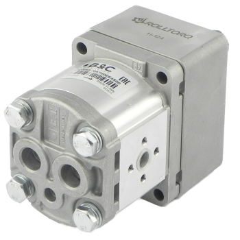 Silnik zębaty z podporą / Gear motor with front bearing