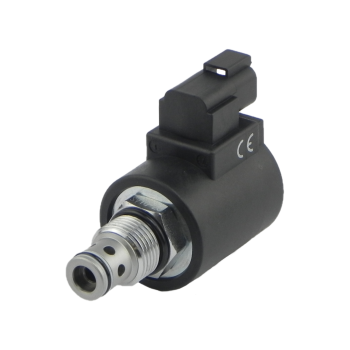 Zawór nabojowy NO, 38 l/min, SV10-25-D1-DR-N / Normally open solenoid cartridge valve, 38 lpm, SV10-25-D1-DR-N