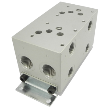 Płyta przyłączeniowa RM22T03B0 - NG10, CETOP05, 2 sekcje