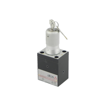 Zawór QV-06/1/K z blokadą / QV-06/1/K valve with locking key