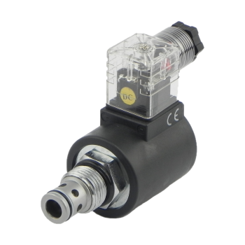 Zamiennik rozdzielacza nabojowego SV08-24-0-N-24-DG / Solenoid cartridge valve interchangeable with SV08-24-0-N-24-DG