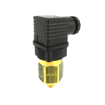 Elektryczny wskaźnik zabrudzenia filtra do filtrów powrotnych./Electrical filter clogging indicator for return filters.