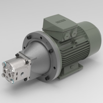 Pompa hydrauliczna z silnikiem Siemens IE3: 7,5kW; 19,8l/min; 210bar - wykonanie PREMIUM