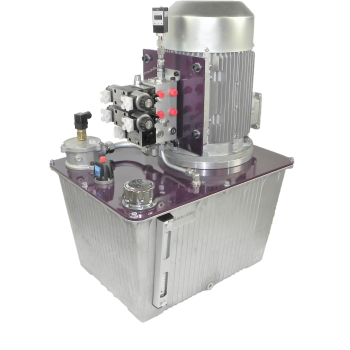 Agregat hydrauliczny 7,5 kW; 21 l/min; 220 bar; 63 L