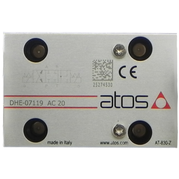 Tabliczka DHE-07119 / Name plate of DHE-07119