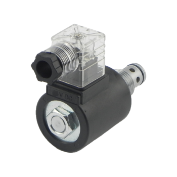 Zawór nabojowy NZ, 38 l/min, SV08-24-D1-DG-N / Normally closed solenoid cartridge valve, 38 lpm, SV08-24-D1-DG-N
