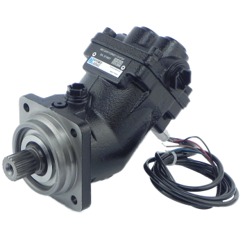Silnik M12 z czujnikiem / M12 motor with speed sensor