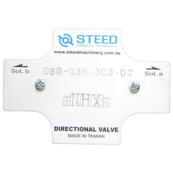 Tabliczka DSG-03B-3C3-D2 / Name plate of DSG-03B-3C3-D2