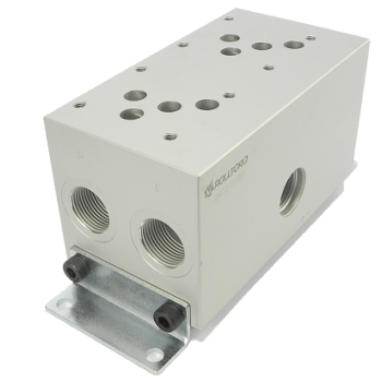 Płyta przyłączeniowa RM22T03B0 - NG10, CETOP05, 2 sekcje