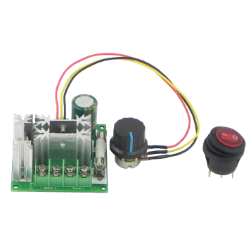 Moduł PWM z włącznikiem, 24 VDC / PWM controller with switch, 24 VDC