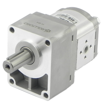 Silnik zębaty z podporą / Gear motor with front bearing