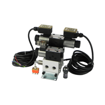 Rozdzielacz proporcjonalny NG06 do płynnej regulacji pracy siłownika - zestaw HS00443