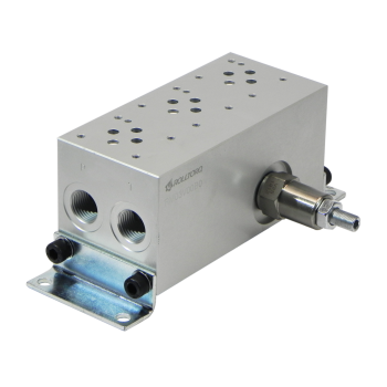 Płyta przyłączeniowa RM03V25BB - NG06, CETOP03, 3 sekcje